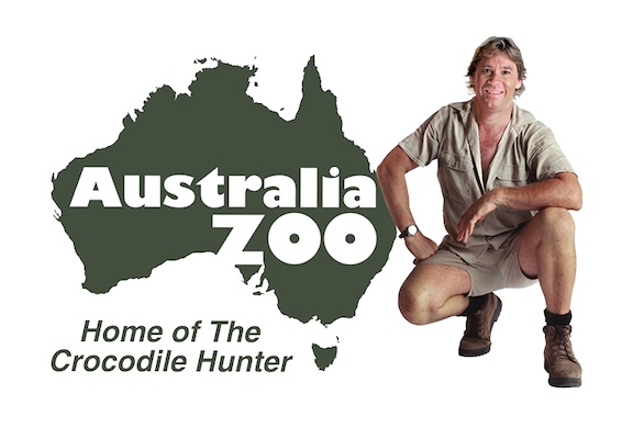 Austrialia Zoo - Home of the Crocodile Hunder Logo